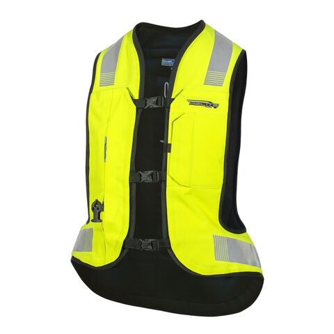 Helite Turtle 2 Airbag Vest Hi-Viz Yellow / MD [Blemished - Very Good]