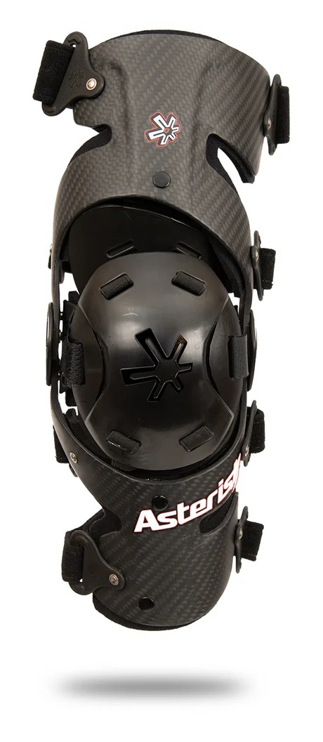 Asterisk Carbon Cell 1 Knee Braces - RevZilla