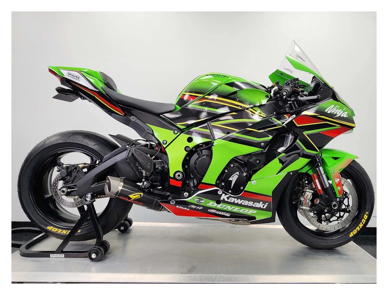 Graves Link Low Mount Exhaust System Kawasaki ZX-10R 2016-2026