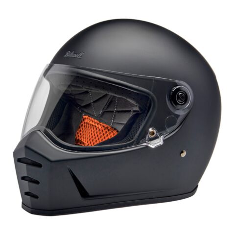 Biltwell Lane Splitter Helmet Matte Black / XL [Blemished - Good]