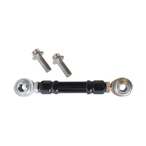 Alloy Art Mid-Control Shift Linkage Rod For Harley Black Anodized [Open Box]