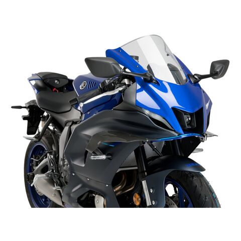 Puig GP Downforce Side Spoiler Yamaha R7 2022-2025 Carbon Fiber Look [Blemished - Good]