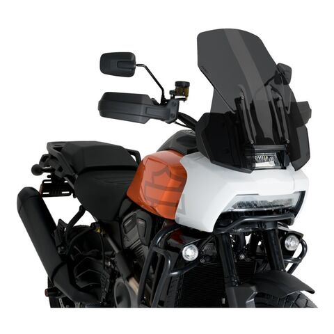 Puig Touring Windscreen Harley Davidson Pan America 1250 2021-2026 Dark Smoke [Blemished - Good]