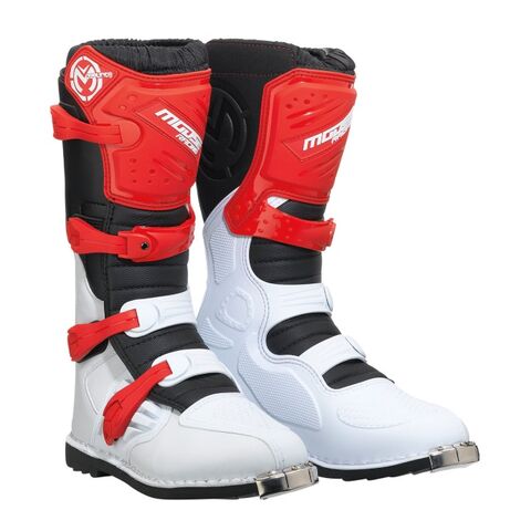Moose Racing Qualifier Boots Red / 9 [Blemished - Very Good]