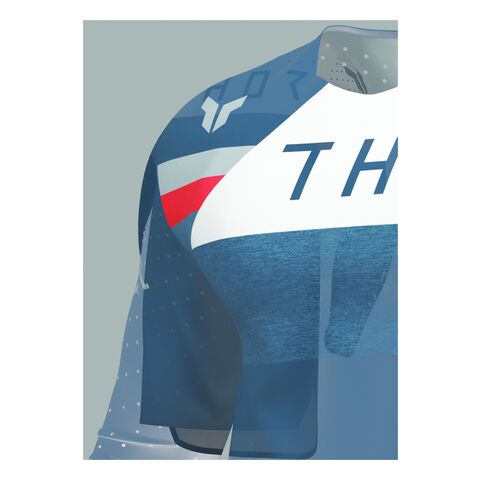 Thor Sportmode League Jersey Blue/White / LG [Blemished - Very Good]