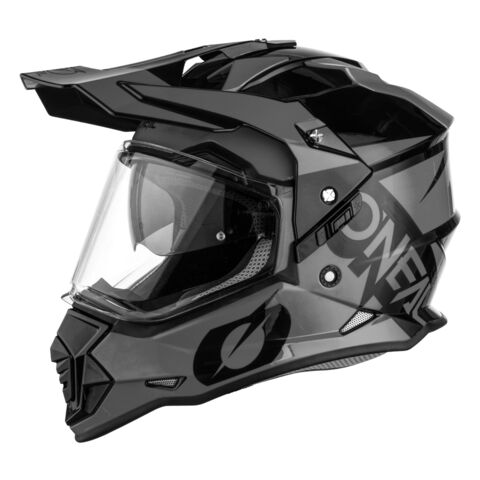 O'Neal Sierra II Helmet Black/Grey / MD [Blemished - Good]