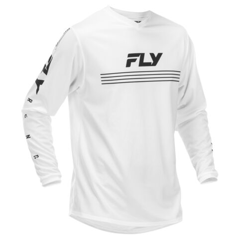 Fly Racing Universal Jersey LG / White/Black [Blemished - Very Good]