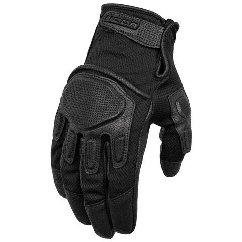 Icon Punchup Gloves Black / LG [Blemished - Good]