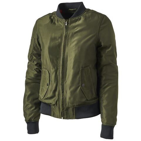 Roland Sands Cambria CE Women's Jacket Olive / MD [Blemished - Good]