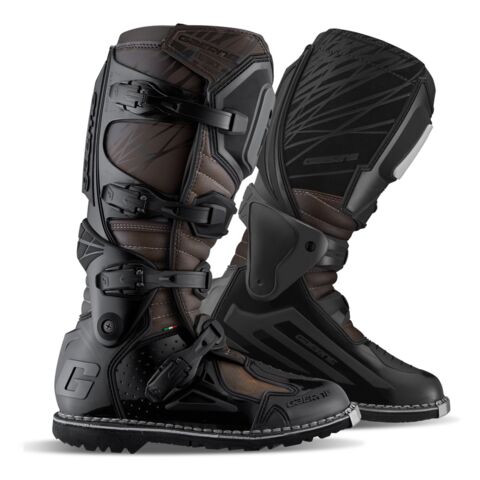 Gaerne Fastback Endurance Enduro Boots 9 / Black/Brown [Blemished - Very Good]