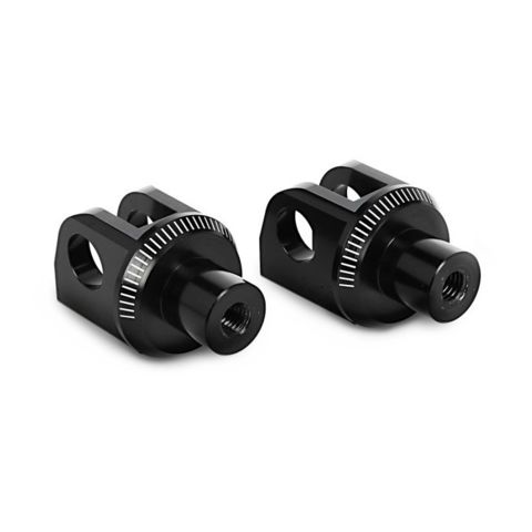 Puig Rider Footpeg Mounts BMW 2015-2026 Black [Demo - Acceptable]