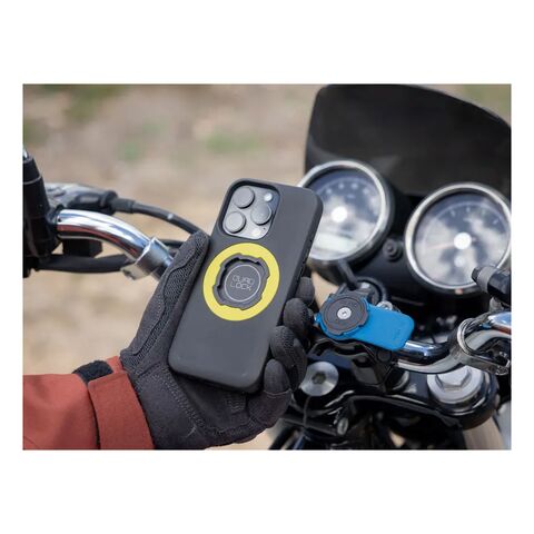 Quad Lock MAG Case with Handlebar Mount Kit & Vibration Damper For iPhone