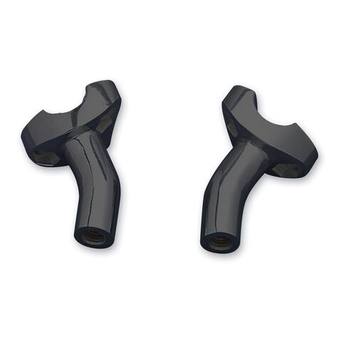 Milwaukee Twins Forged Aluminum Risers For Harley 2 1/2" Pullback / Chrome [Blemished - Good]