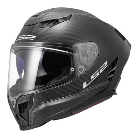 LS2 Dragon Carbon Helmet XL / Matte Black [Blemished - Good]