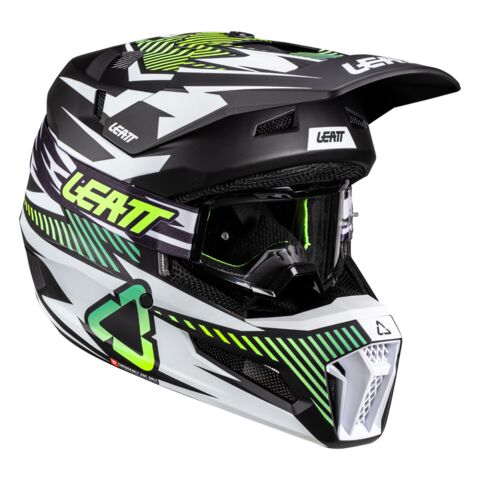 Leatt Youth Moto 3.5 Helmet w/ Vizion 2.5 S Goggles