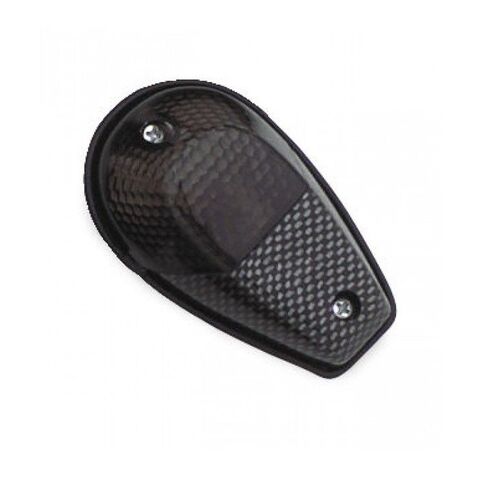 BikeMaster Universal Flush Mount Turn Signals Carbon/Smoke / Clear Bulb [Previously Installed]