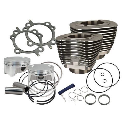 S&S Cycle 100" Sidewinder Big Bore Kit For Harley Twin Cam 1999-2006 Black [Open Box]