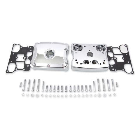 V-Twin Mfg. Rocker Box Set For Harley Twin Cam 1999-2017 Chrome [Blemished - Good]