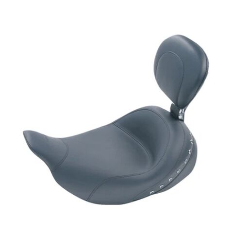 Mustang Standard Touring Solo Seat For Harley Touring 2008-2025 Smooth / Standard Touring Solo Seat w... [Open Box]