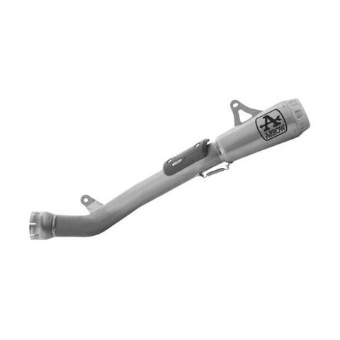 Arrow Pro-Race Half System Slip-On Exhaust Kawasaki ZX10R / ZX10RR 2021-2025 Titanium / Open End Cap [Open Box]