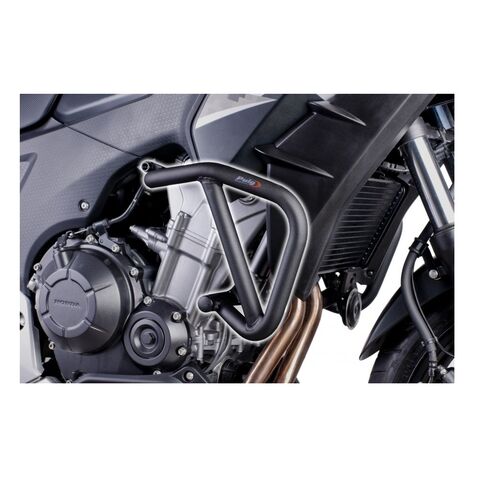Puig Engine Guards Honda CB500F / CB500 Hornet / CB500X 2013-2026 Black [Blemished - Very Good]