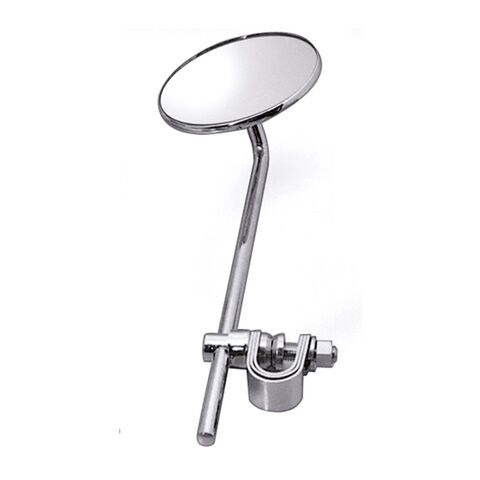 Emgo 4" Universal Mirror for 7/8" and 1" Handlebars