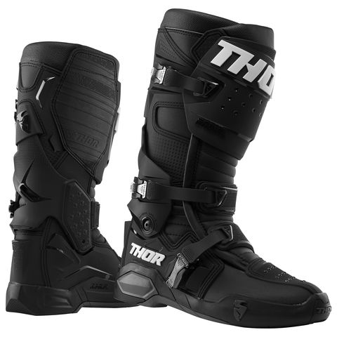Thor Radial MX Boots Black / 12 [Blemished - Good]