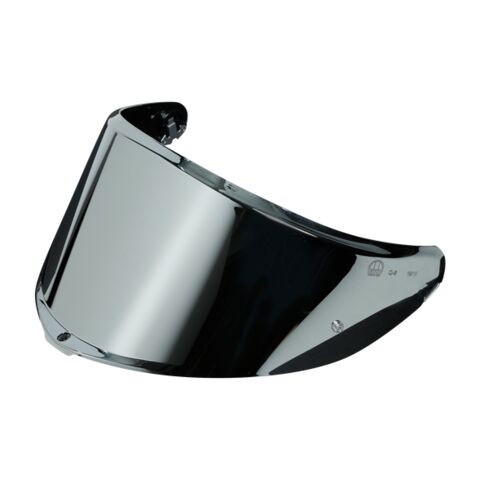 AGV GT3 Pinlock-Ready Face Shield 2XS-LG / Iridium Silver [Blemished - Good]