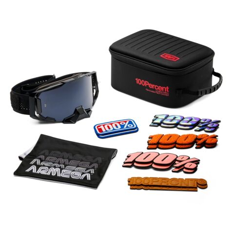 100% Armega LE Custom Goggles & Patch Kit