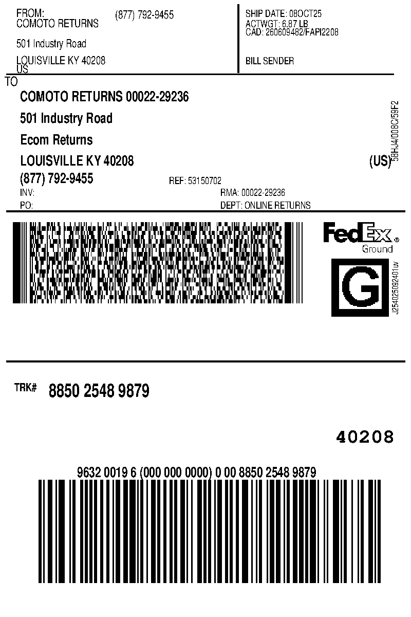 Shipping Label